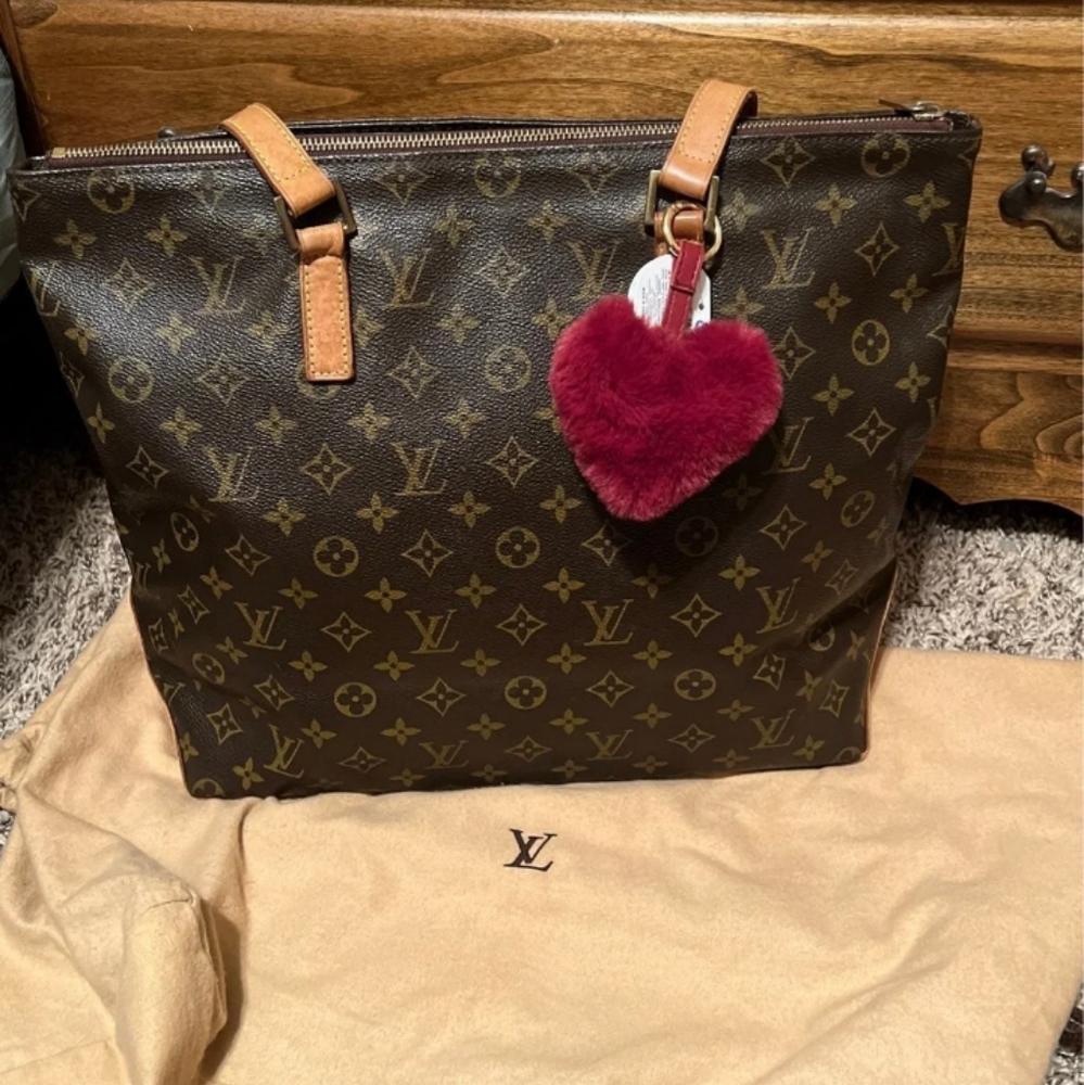 LV monogram Authentic Cabas Mezzo Large